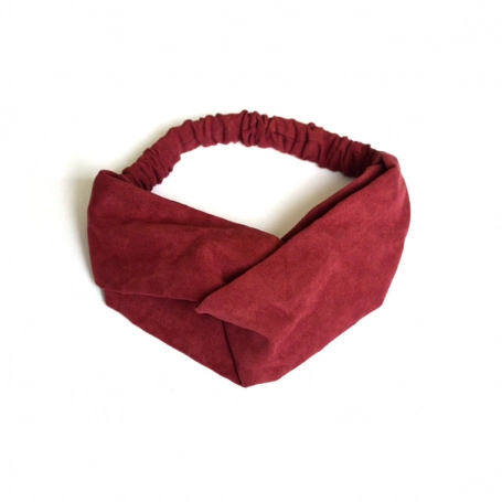 Haarband suÃ¨de | bordeaux