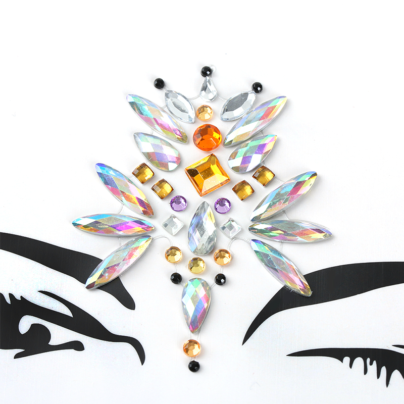 Face jewel | sunset queen