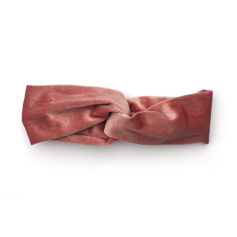 Haarband velvet | roze