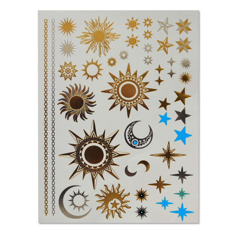 Tattoo | 4 (lichtblauw)