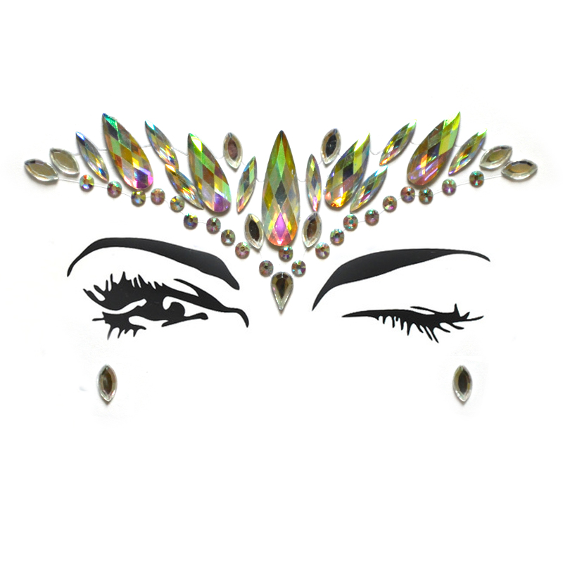 Face jewel | silver angel