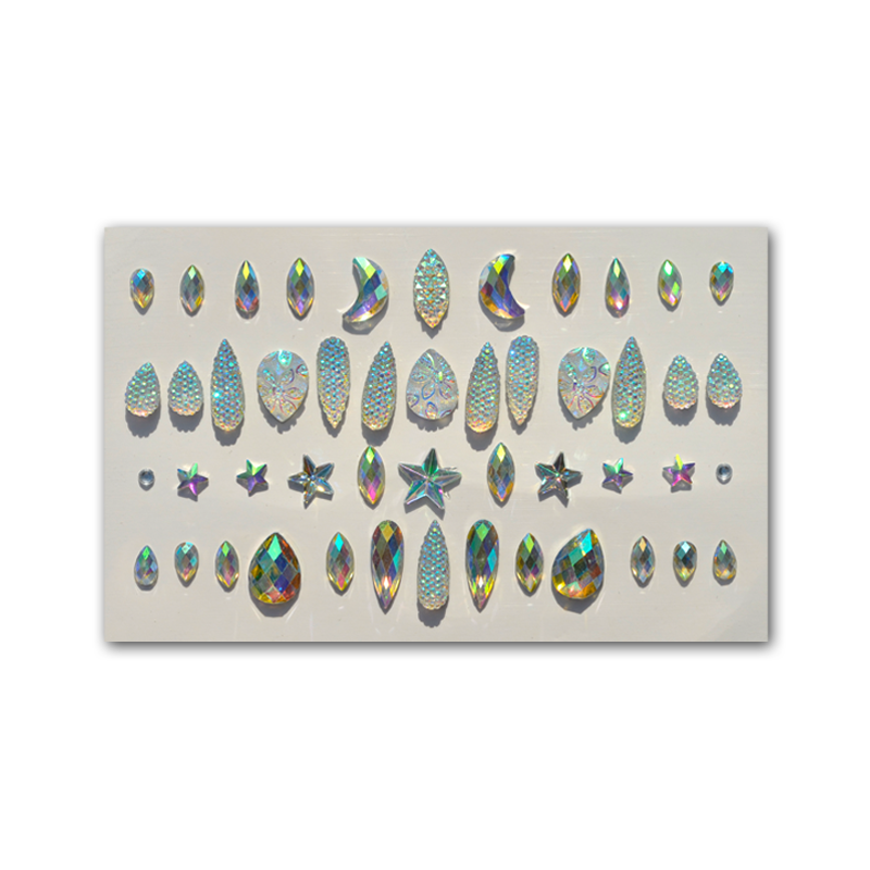 Body jewel | mixed gems