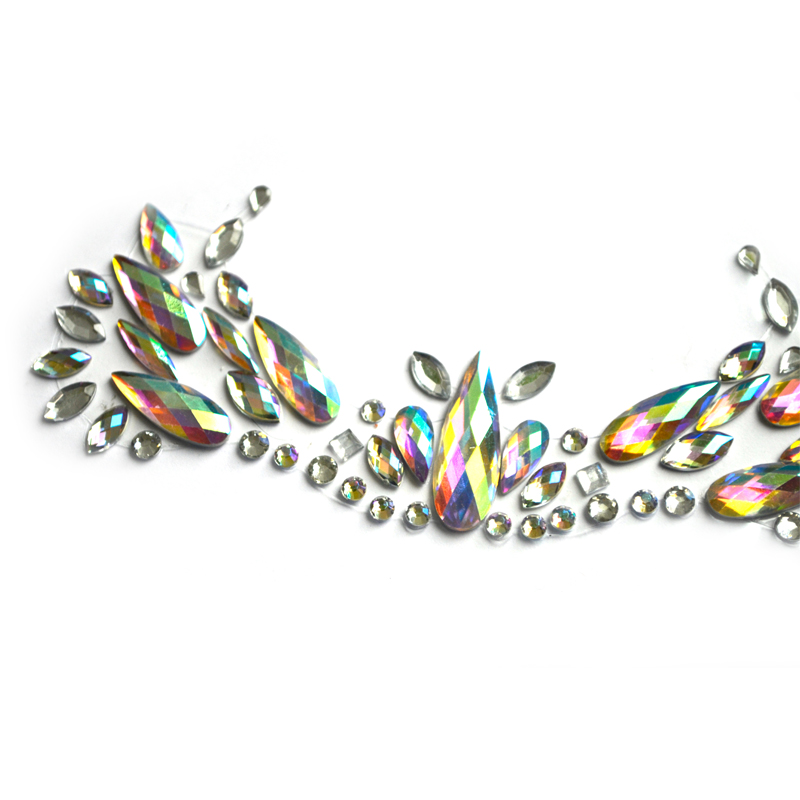 Face jewel | angel wings