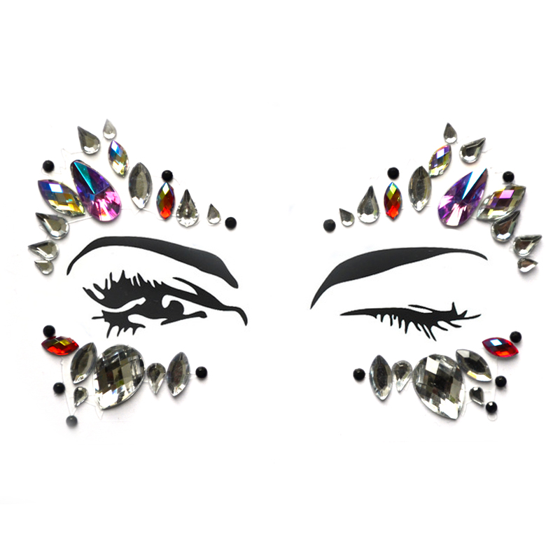 Face jewel | wild woman