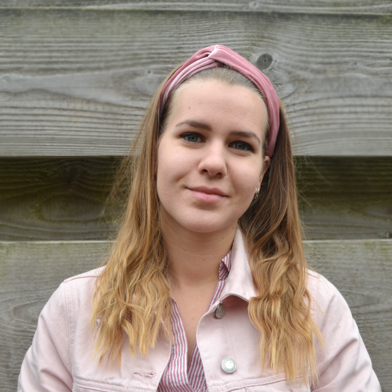 Haarband velvet | roze