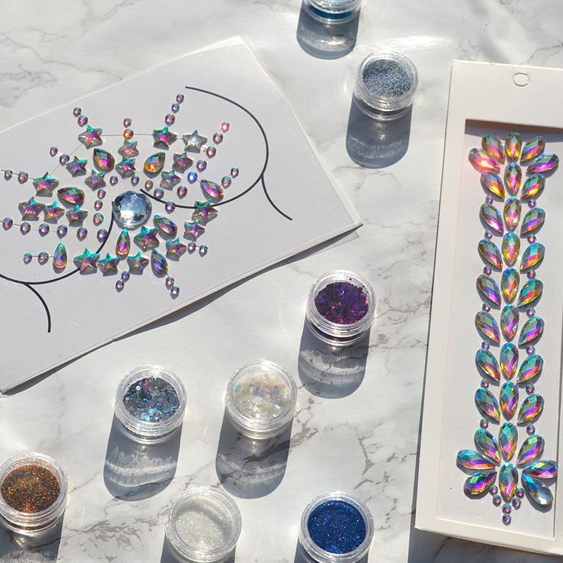 Hair jewel | snowy goddess