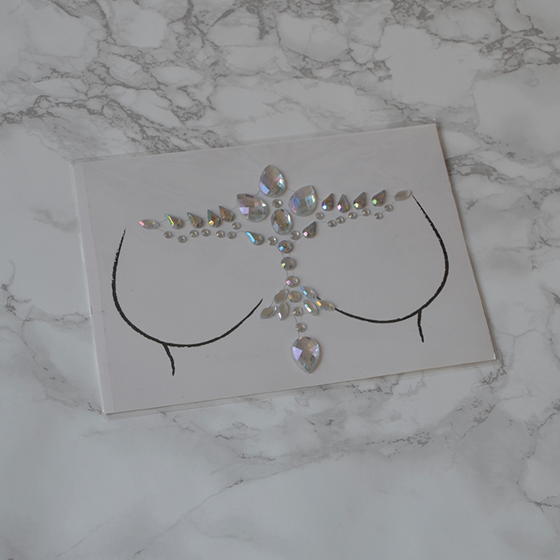 Body jewel | lustrous chest