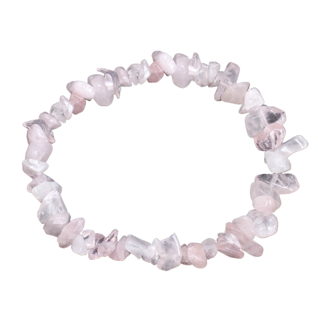 Armband edelsteen | rozenkwarts