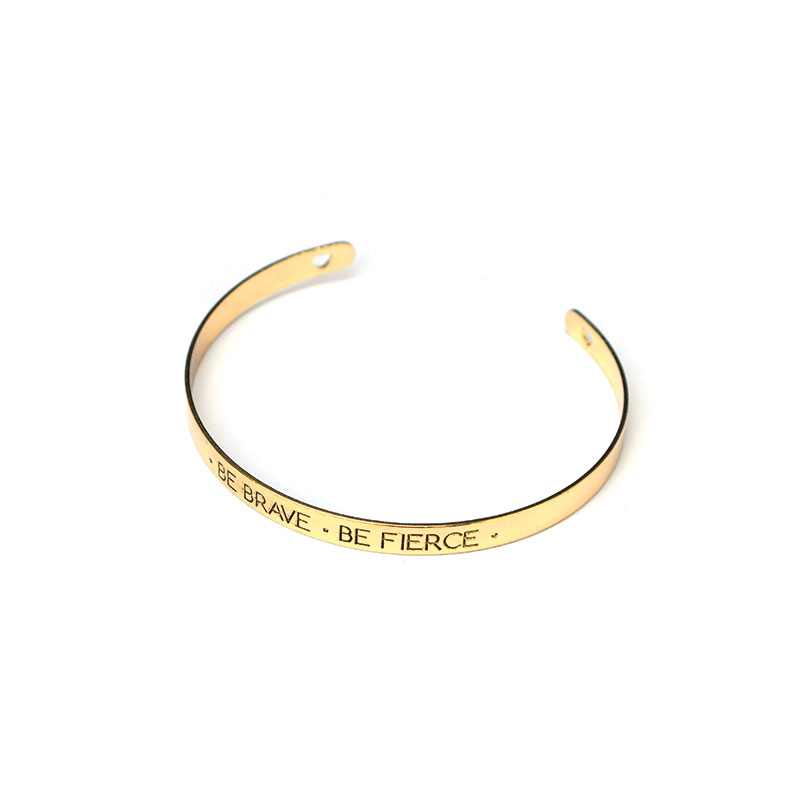 Armband | be brave, be fierce