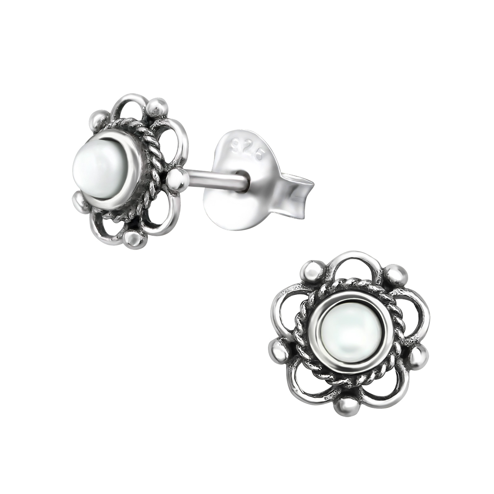Oorbel stud | 925 zilver
