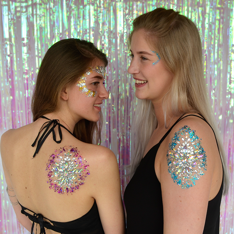 Glitter | aqua mermaid scales