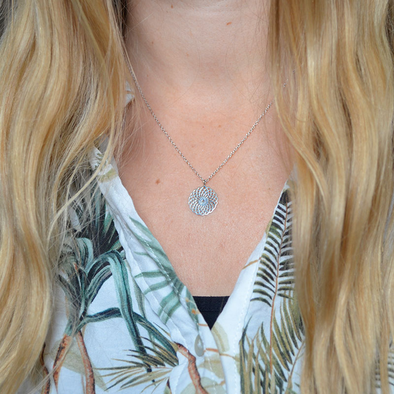 Ketting filigraan rond | 925 zilver 