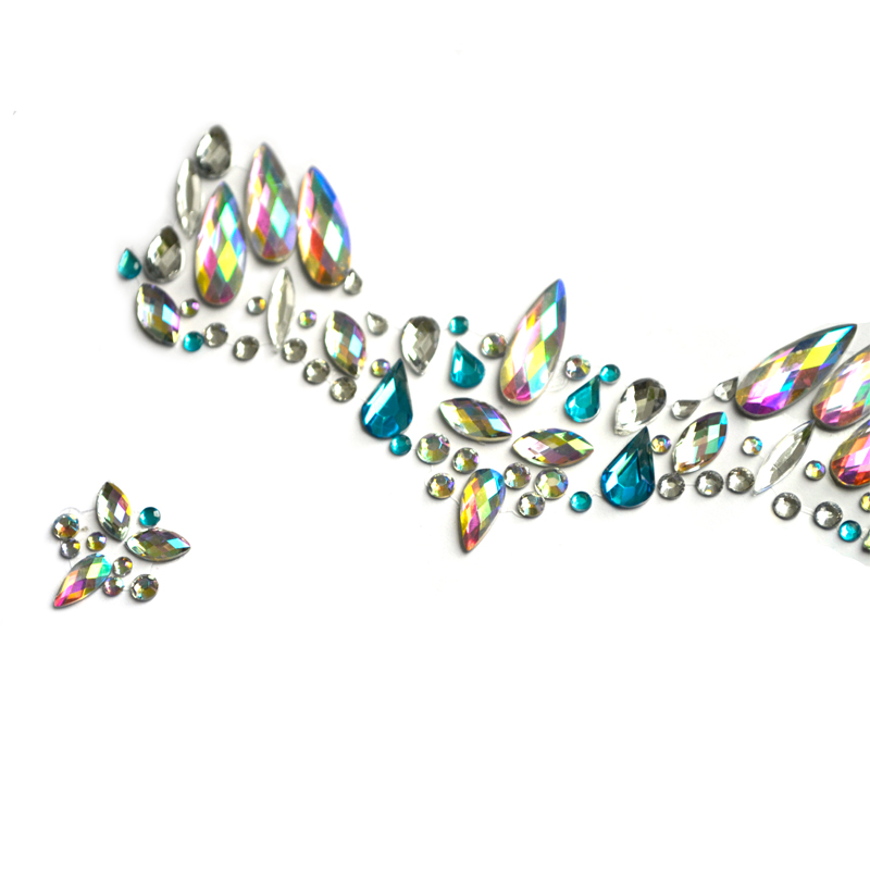 Face jewel | ocean goddess