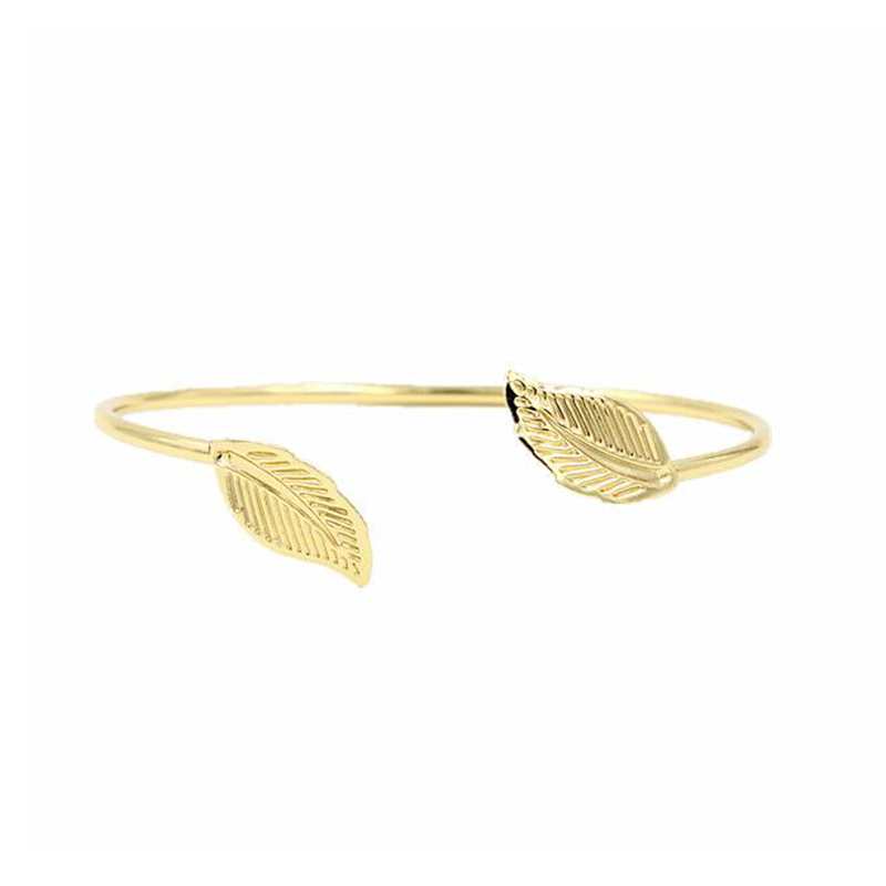 Armband blad | goud
