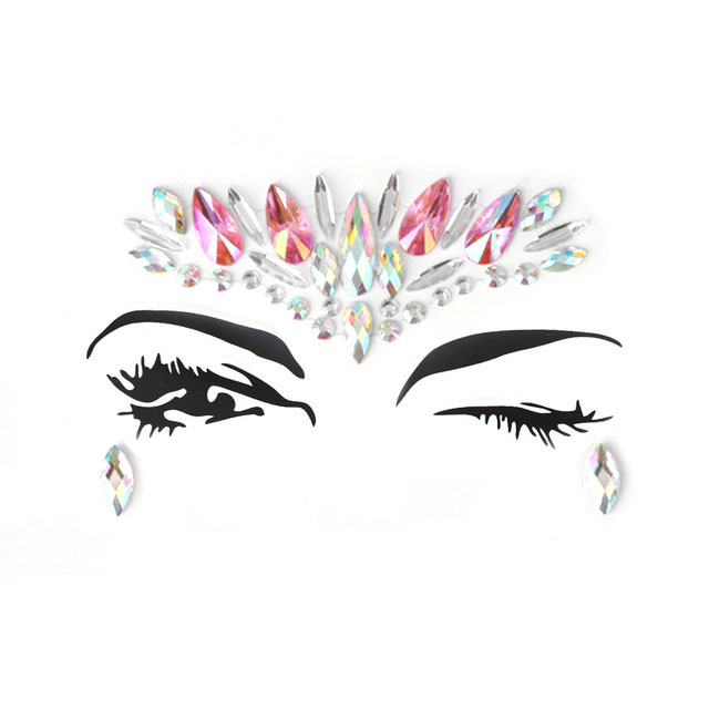 Face jewel | cotton candy girl