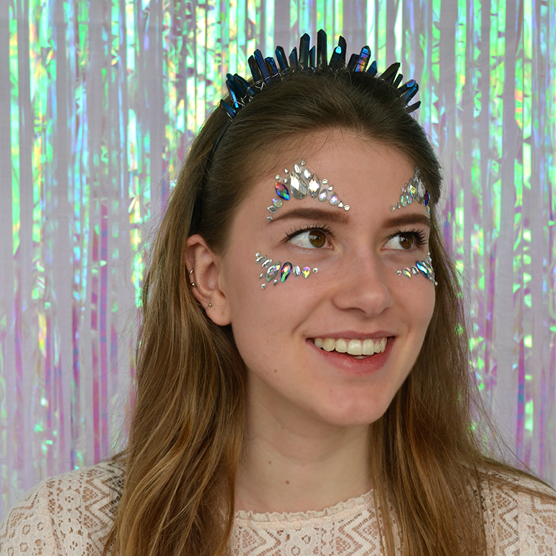 Face jewel | iridescent empress