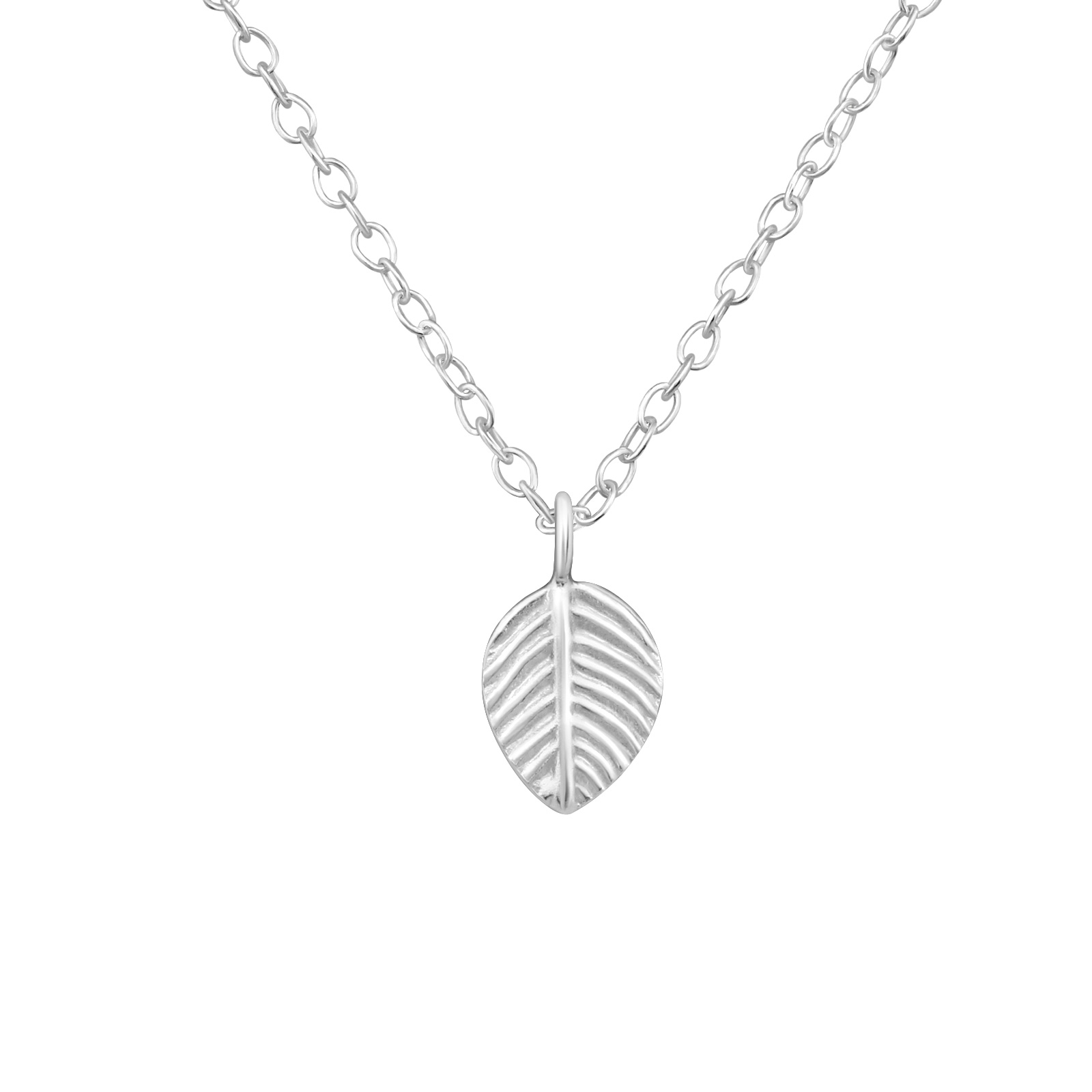 Ketting blad | 925 zilver
